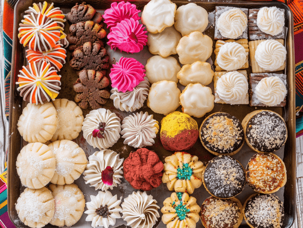 Assorted Related Mexican Desserts