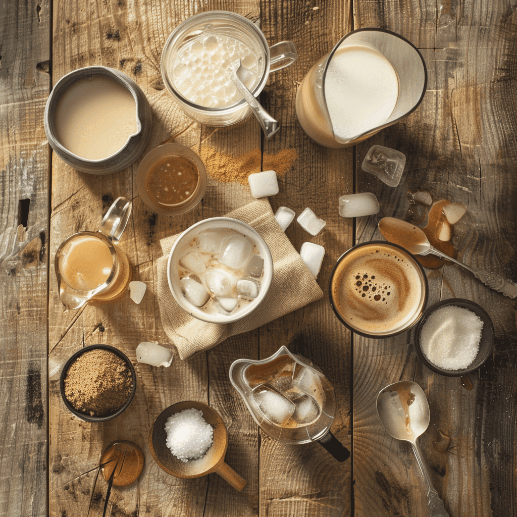Essential Ingredients for Coffee Frappuccino