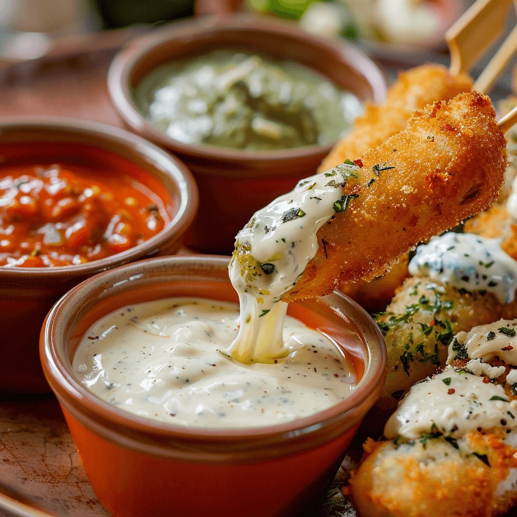 Serving Jalapeno Poppers with Delicious Dipping Sauces