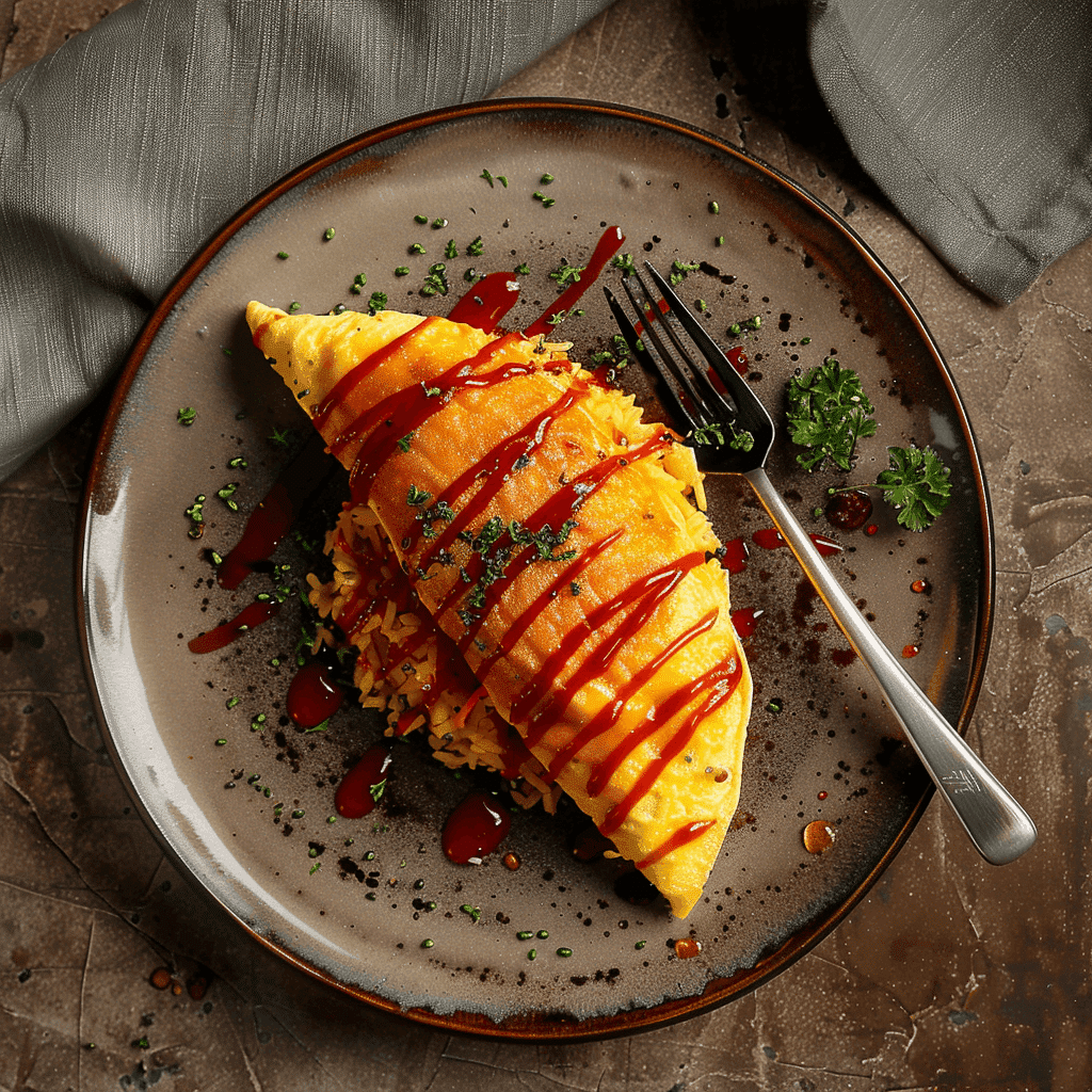 omurice plating