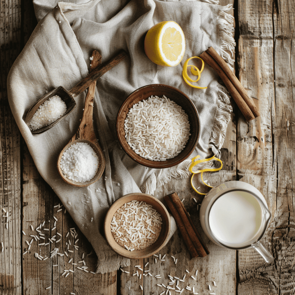 rice porridge ingredients