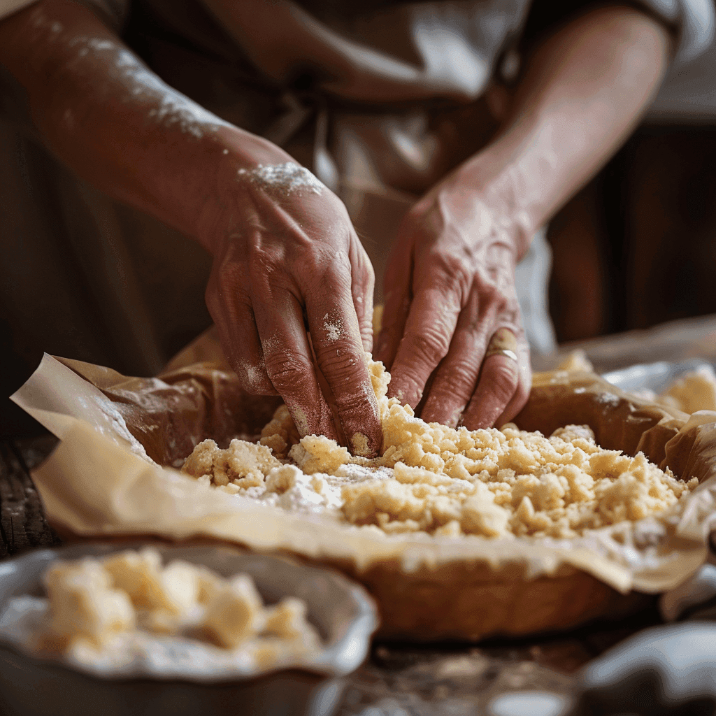 Preparing the Lemon Bars Crust
