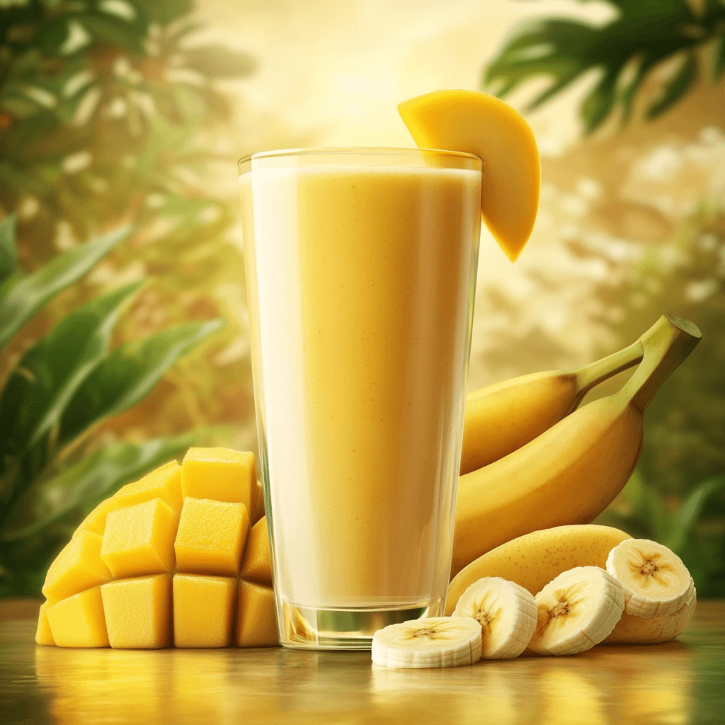easy Mango Banana Bliss Smoothie