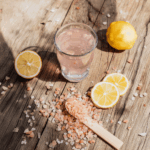 Served Japanese Pink Salt Wellness Drink