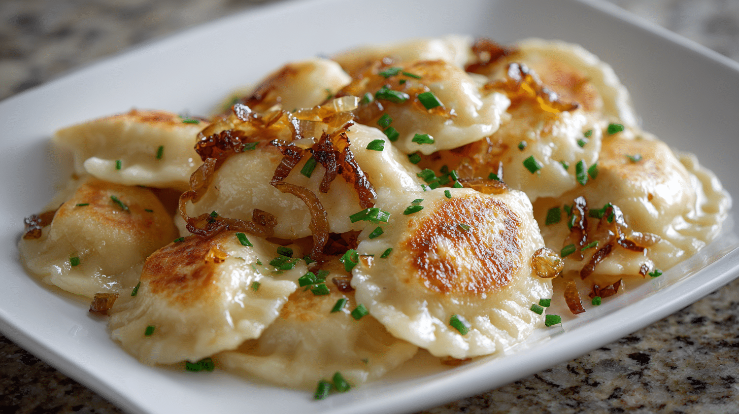 Pierogi Recipe: Easy Potato & Cheese Dumplings in 1 hour 1 minutes